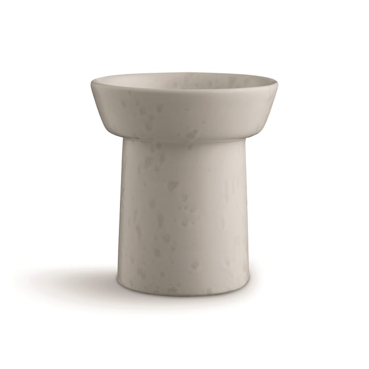 Ombria vase liten - marble white (hvit) - Kähler