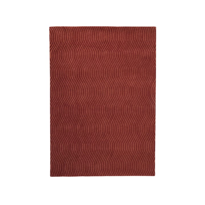Dunes Wave teppe - dusty red, 200 x 300 cm  - Kateha