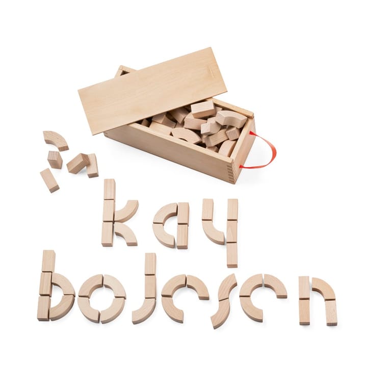 Kay Bojesen alfabetklosser - bøk - Kay Bojesen Denmark