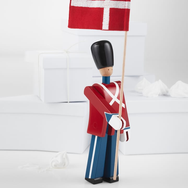 Kay Bojesen fanebærer med flagg - 29,5 cm - Kay Bojesen Denmark