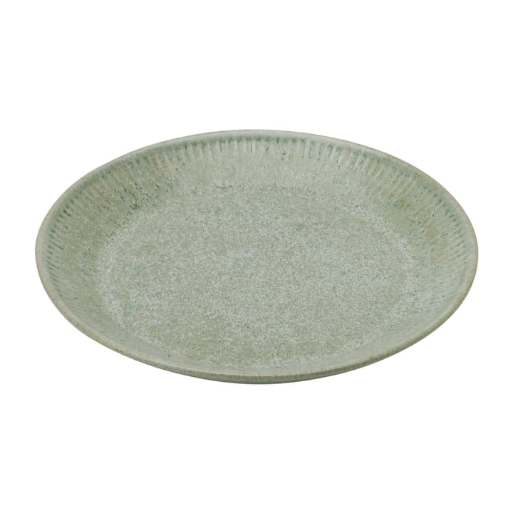 Knabstrup middagstallerken olivengrønn - 19 cm - Knabstrup Keramik