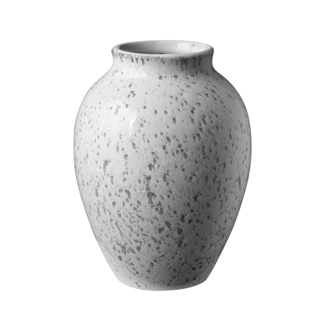 Knabstrup vase 12,5 cm - hvit - Knabstrup Keramik