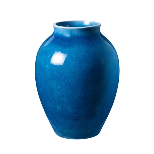 Knabstrup vase 12,5 cm - mørkeblå - Knabstrup Keramik