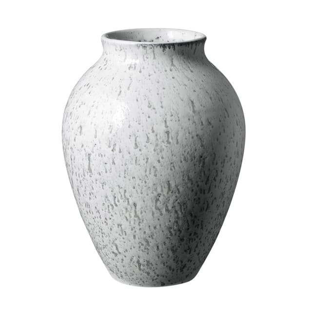 Knabstrup vase 20 cm - hvit - Knabstrup Keramik