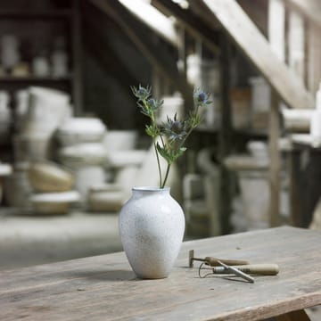 Knabstrup vase 20 cm - hvit - Knabstrup Keramik