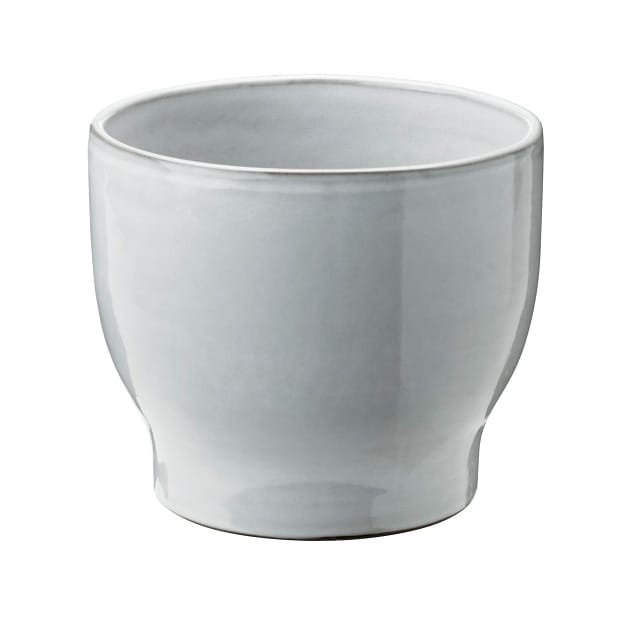 Knabstrup ytterkrukke Ø14,5 cm - Hvit - Knabstrup Keramik
