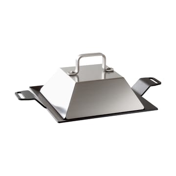 Stekebord, 4 mm karbonstål - Stekeoverflate 22 x 22 cm - Kockums Jernverk