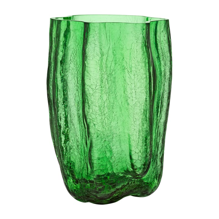Crackle vase 370 mm - Grønn - Kosta Boda