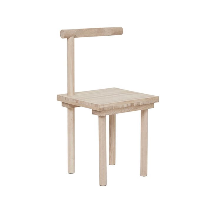 Sculptural stol - Oak - Kristina Dam Studio