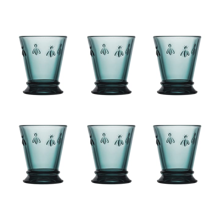 Abeille drikkeglass 26 cl 6-pakning - Mørkeblå - La Rochère