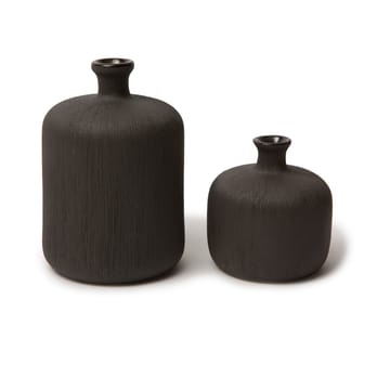 Flaske vase - Black,small - Lindform