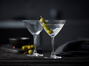 Juvel martiniglass 28 cl 4-pakning - Krystall - Lyngby Glas