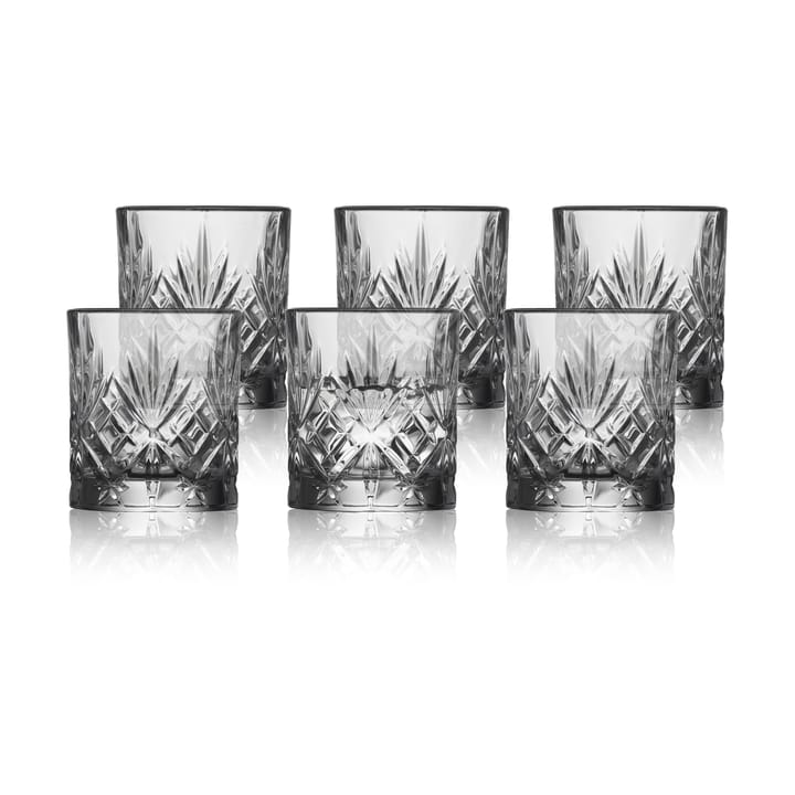 Melodia shotglass 8 cl 6-pakning - Clear - Lyngby Glas