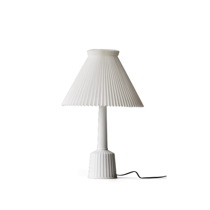 Esben klint bordlampe - hvit, h.44 cm - Lyngby Porcelæn