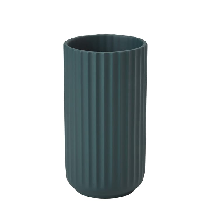 Lyngby vase Copenhagen grønn matt - 15 cm - Lyngby Porcelæn