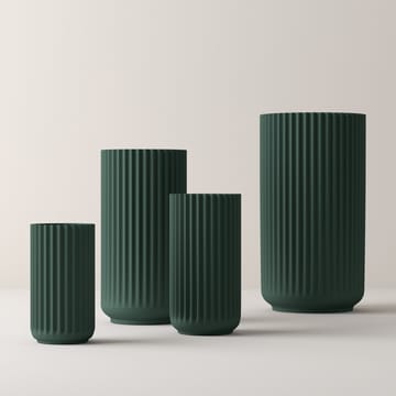 Lyngby vase Copenhagen grønn matt - 15 cm - Lyngby Porcelæn
