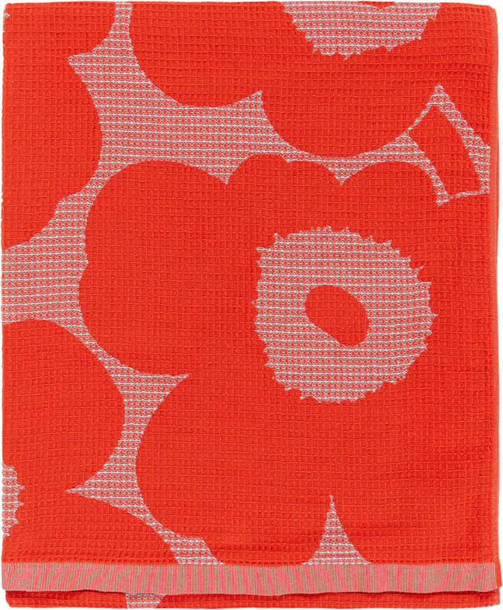 Unikko strandhåndkle 96,5x180 cm - L. blå-oransje - Marimekko