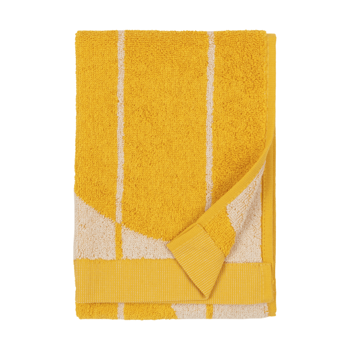Vesi Unikko gjesthåndkle 30x50 cm - Spring yellow-ecru - Marimekko