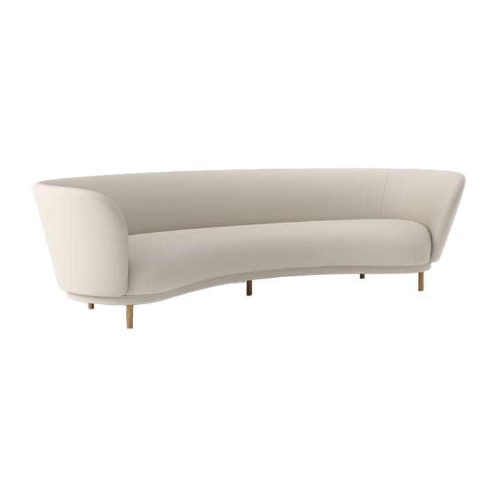 Dandy 4-seter sofa - Eik-Geneva Shingle-2854/120 - Massproductions