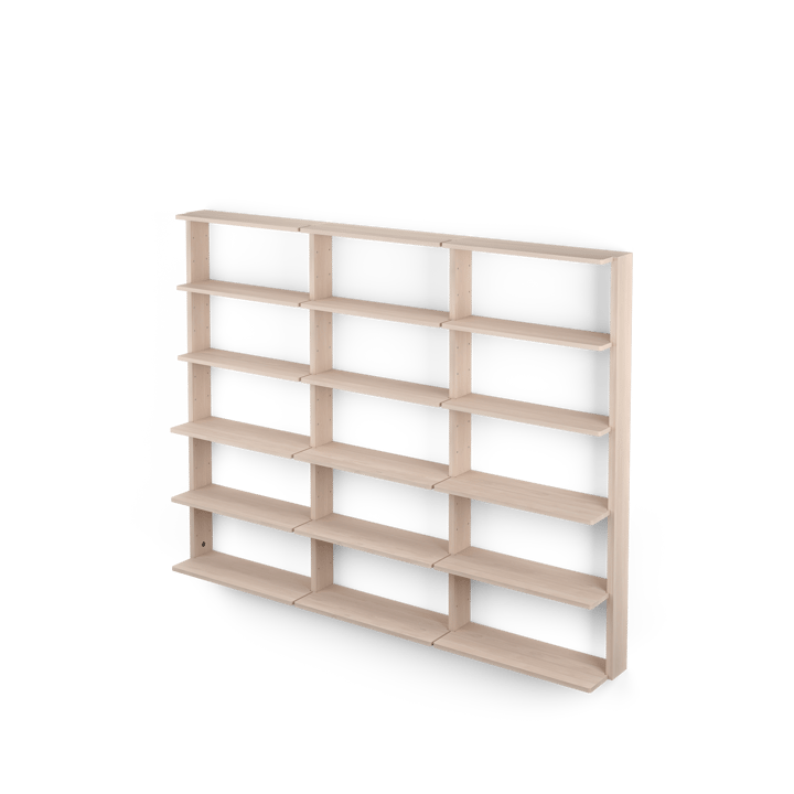 Gridlock – T3-A9-9 vegghylle - Natural Ash - Massproductions