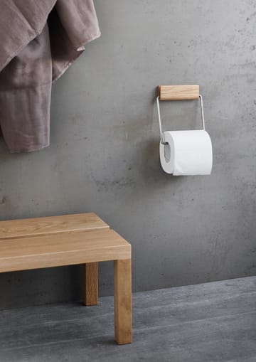 Moebe toalettpapirholder - Eik-stål - MOEBE