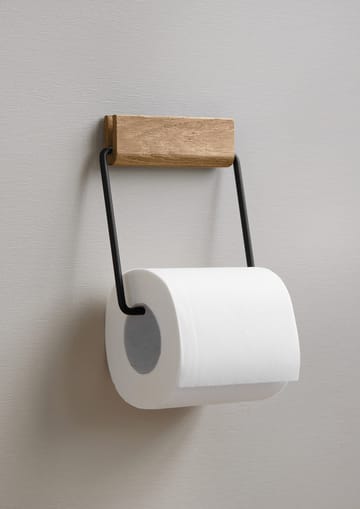Moebe toalettpapirholder - Eik-svart - MOEBE
