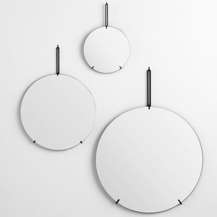 Moebe Wall mirror Ø 30 cm - Svart - MOEBE
