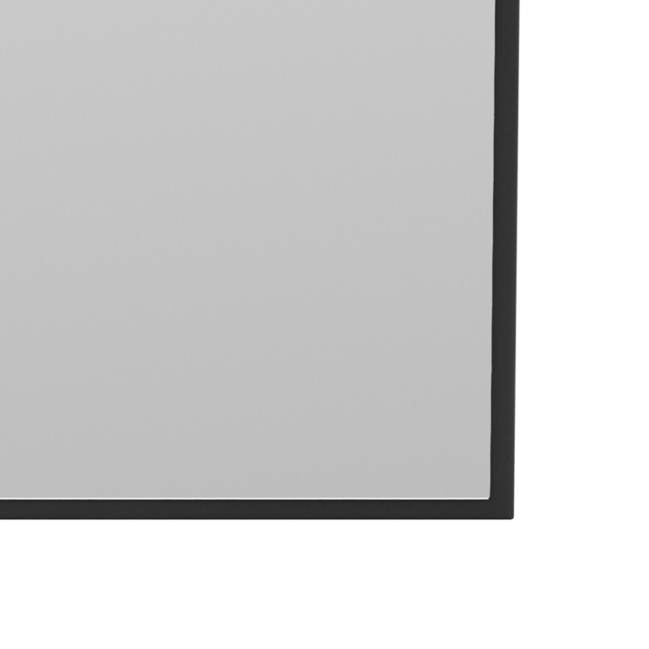 Montana rectangular speil 69,6x105 cm - Black - Montana