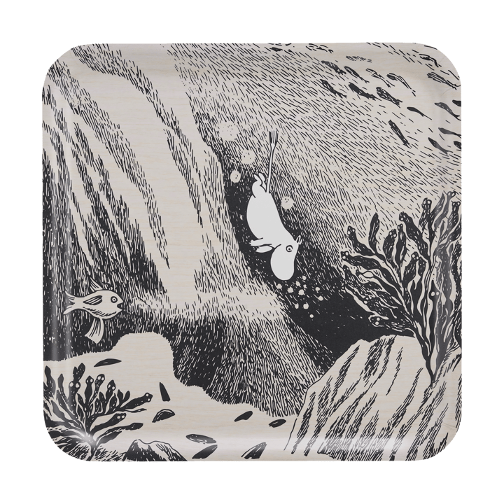Moomin brett 33x33 cm - The dive - Muurla