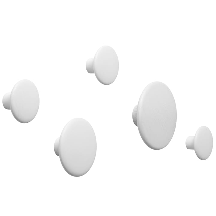 The Dots klesknagg hvit - liten - Muuto