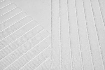 Stripes baderomsmatte 50 x 90 cm  - Hvit - NJRD