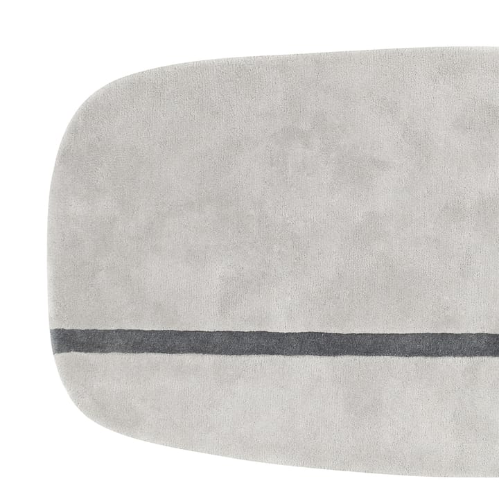 Oona gulvteppe 90x200 cm - grå - Normann Copenhagen