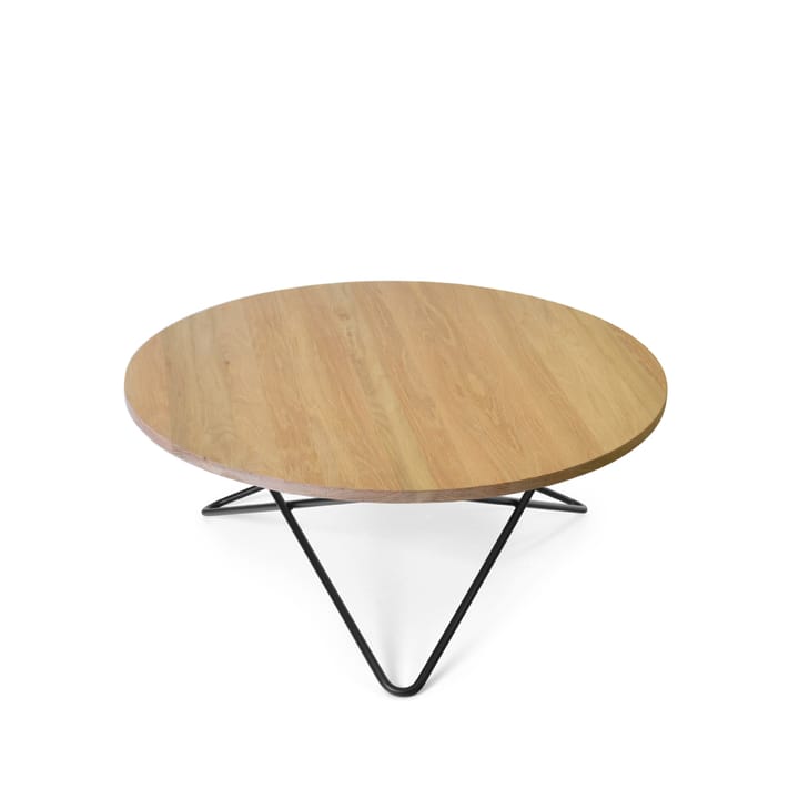 O Table salongbord - Eik mattlakkert, sortlakkert stativ - OX Denmarq