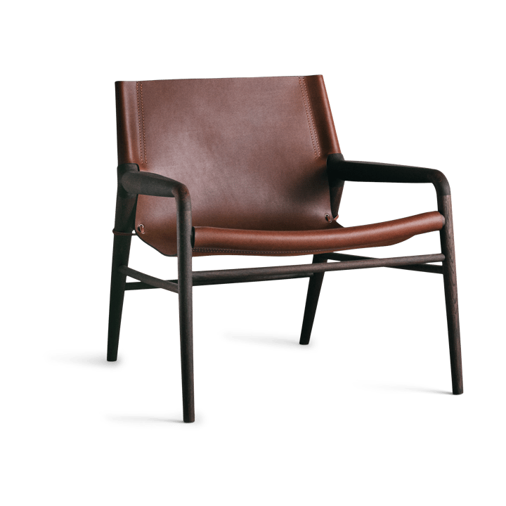 Rama Chair lenestol smoked oak stativ - Cognac - OX Denmarq