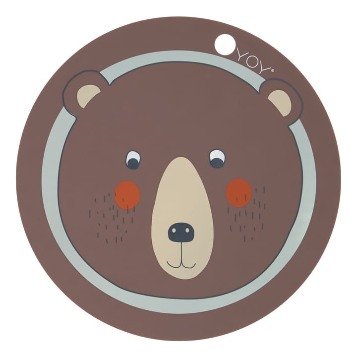 Bear spisebrikke - brun - OYOY