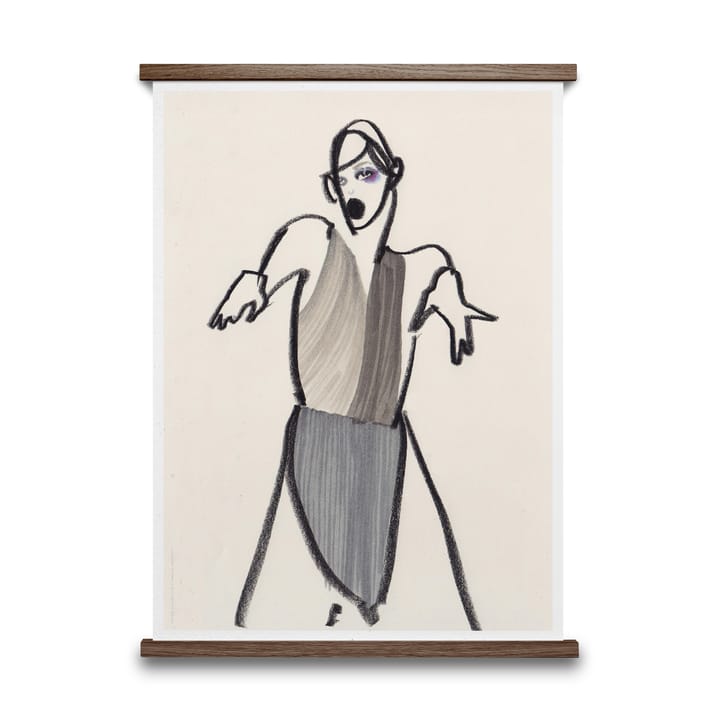 Dancer poster - modell 03, 50x70 cm - Paper Collective