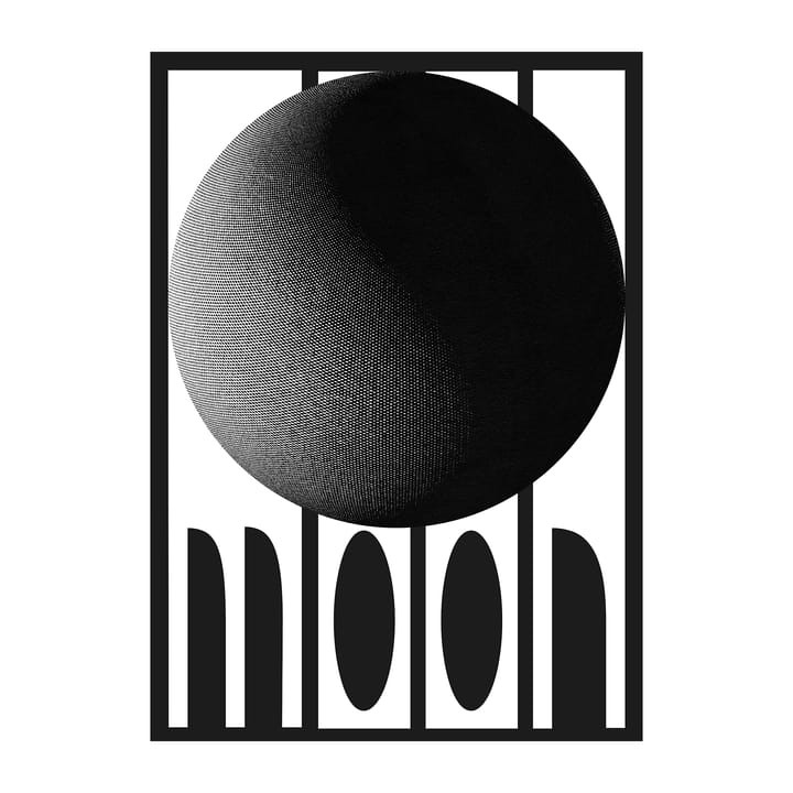 Moon plakat - 50 x 70 cm - Paper Collective