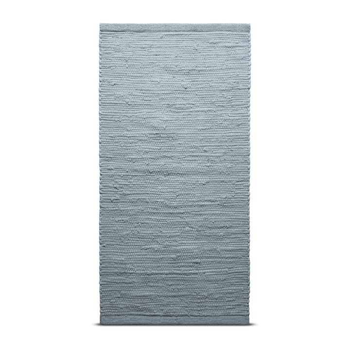 Cotton teppe 60 x 90 cm - light grey (lysegrå) - Rug Solid