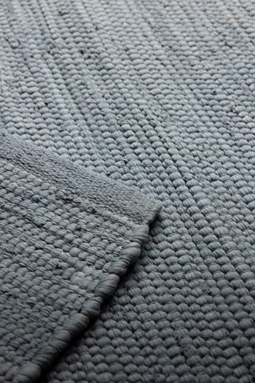 Cotton teppe 65 x 135 cm - Steel grey (grå) - Rug Solid