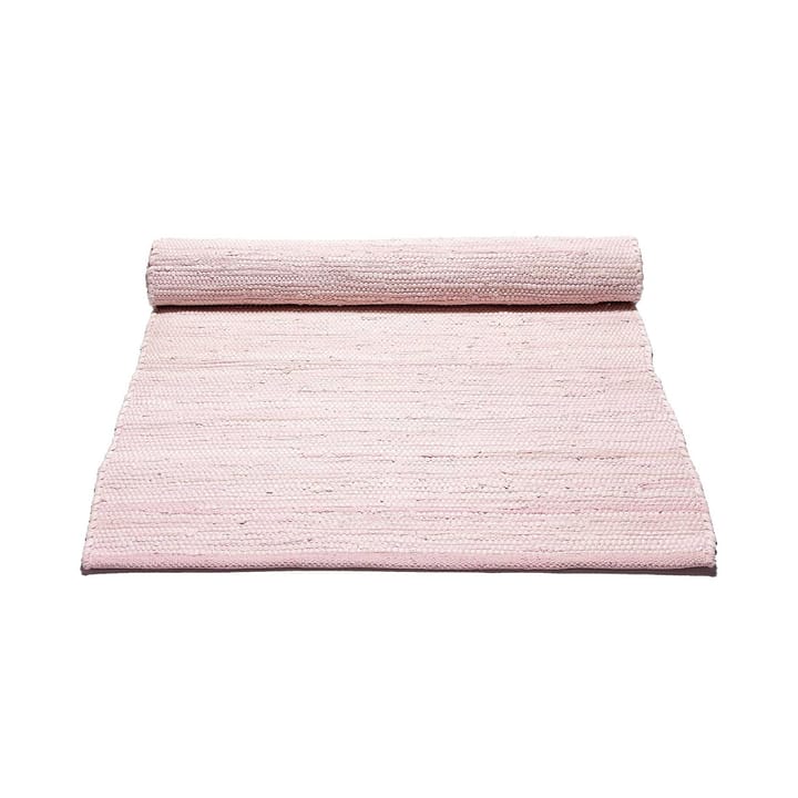 Cotton teppe 75 x 300 cm - misty rose (rosa) - Rug Solid