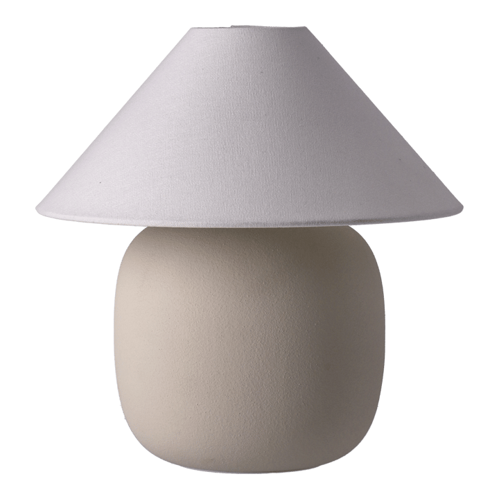 Boulder bordlampe 29 cm beige-white - undefined - Scandi Living
