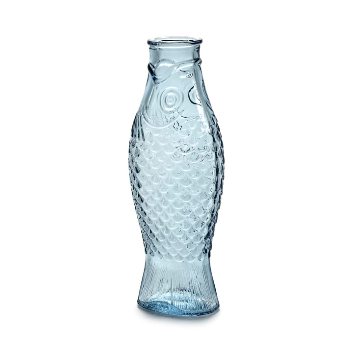 Fish & Fish glassflaske 1 l - Light blue - Serax