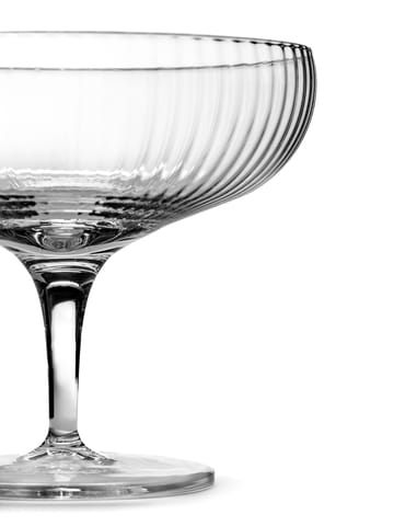Inku champagnecoupe-glass 15 cl - Clear  - Serax