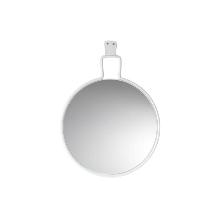 Flora speil - hvit, Ø 40 cm - SMD Design