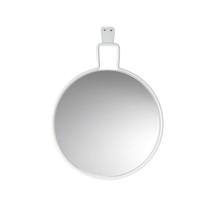 Flora speil - hvit, Ø 60 cm - SMD Design