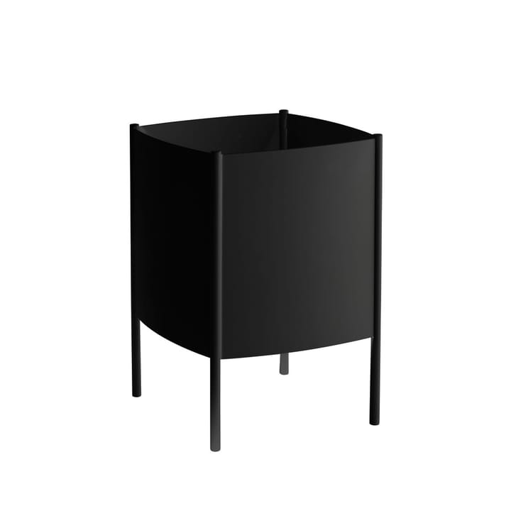 Konvex Pot krukke - svart, medium Ø34 cm - SMD Design