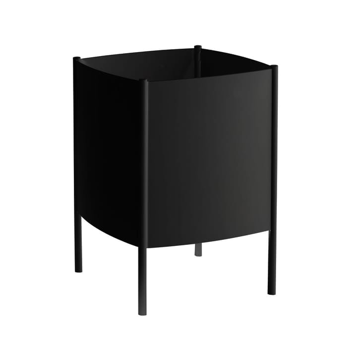 Konvex Pot krukke - svart, stor Ø47 cm - SMD Design
