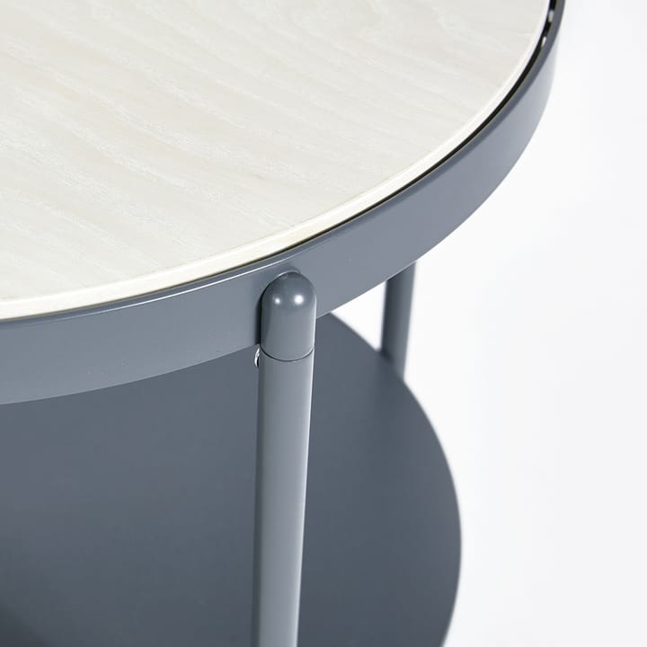 Lene sidebord - Hvit, lavt, hvitpigmentert askefinér - SMD Design