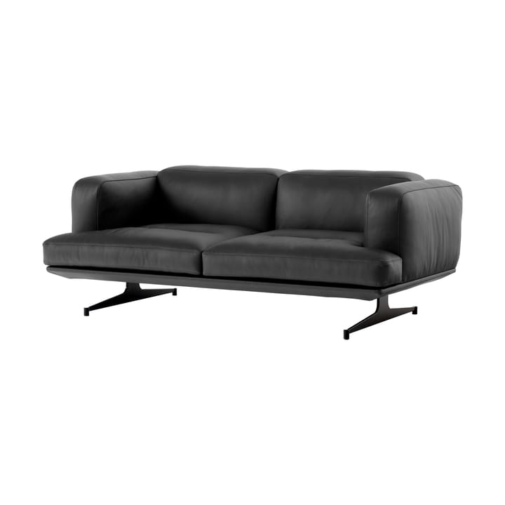 Inland AV22 sofa 2-seters - Noble sort skinn-warm black - &Tradition