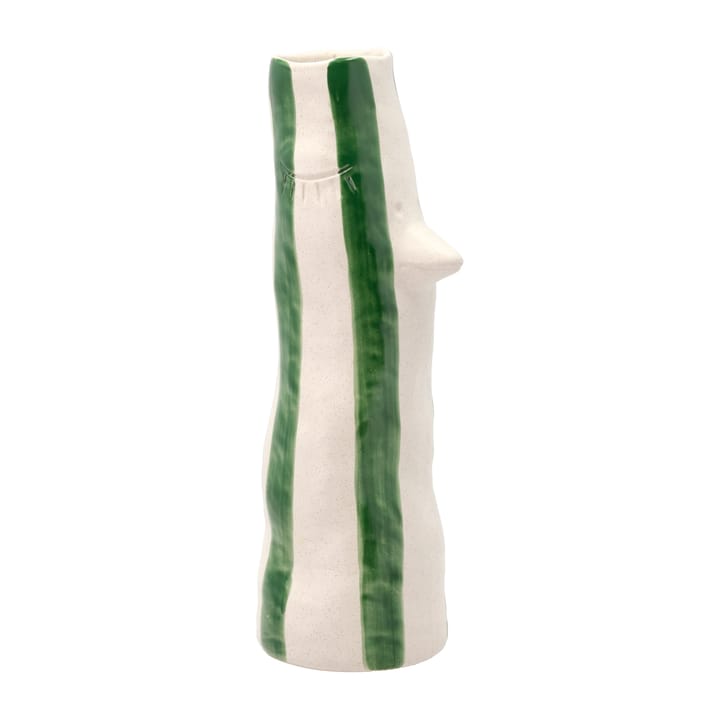 Styles vase med nebb og øyevipper 34 cm - Green - Villa Collection